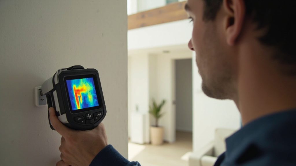 recherche de fuite non destructive: diagnostic rapide