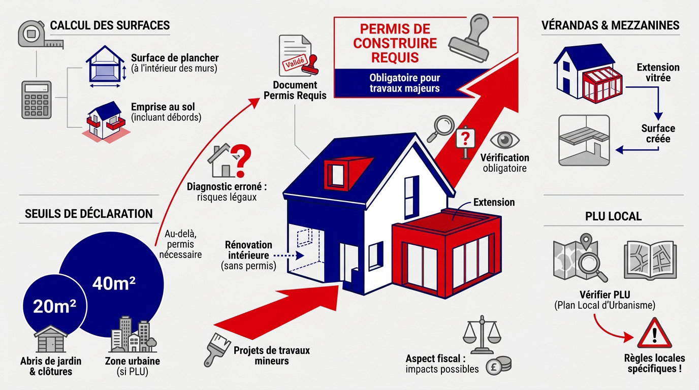 Schéma des seuils pour permis de construire