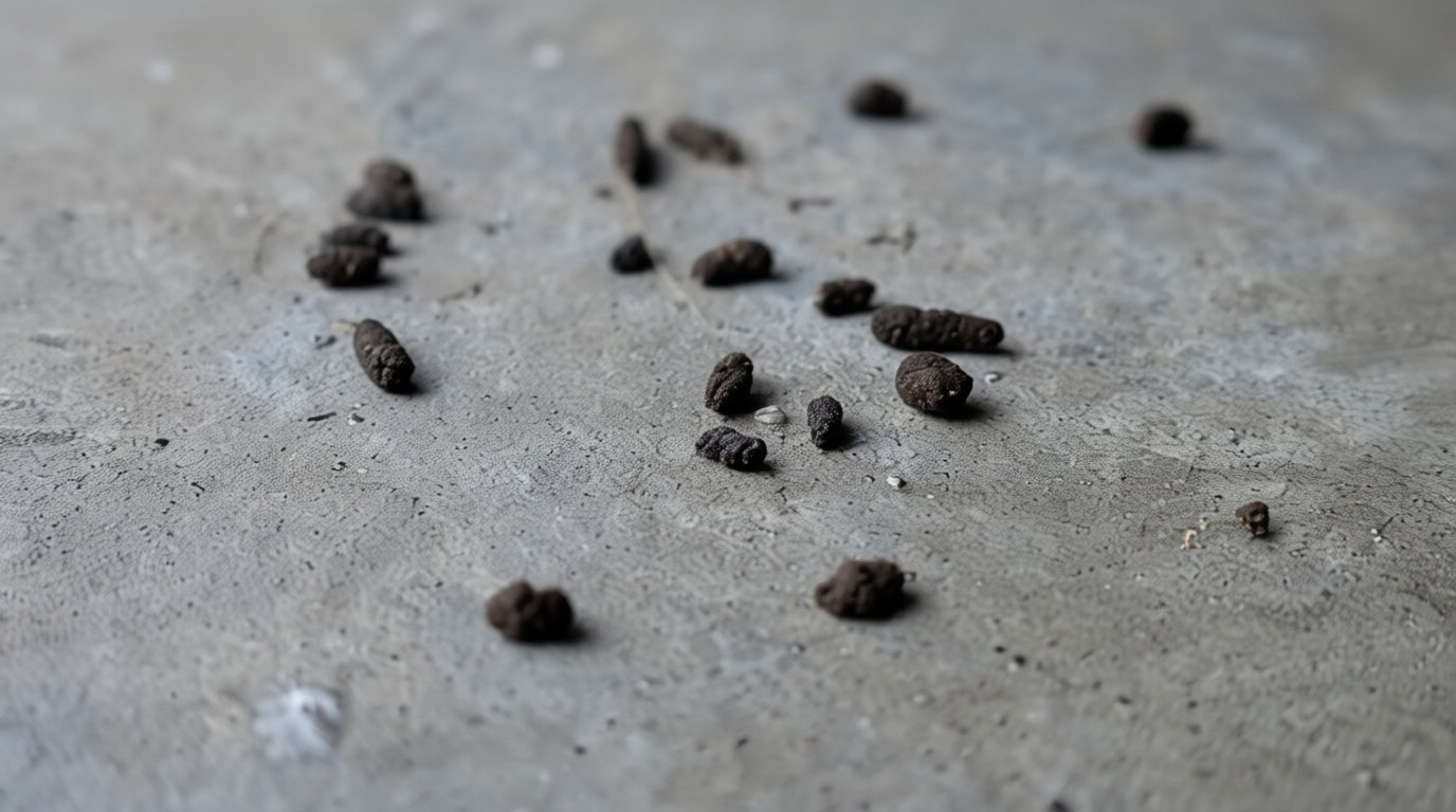 Identifier les crottes de souris pour éviter l'infestation