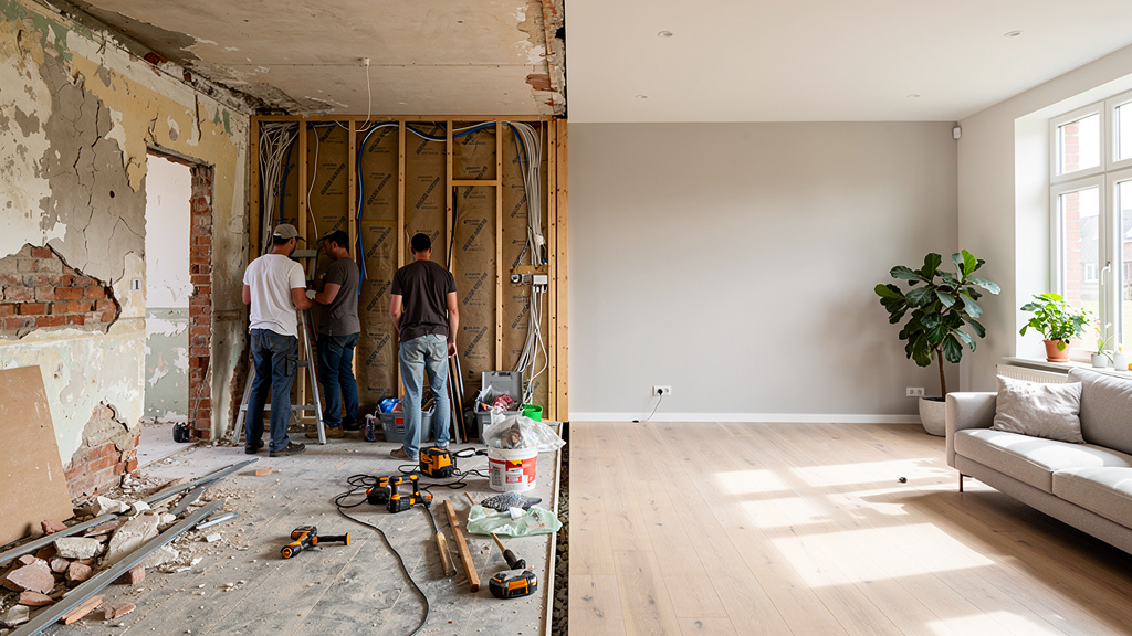 Quelles sont les étapes d'une rénovation de maison ?
