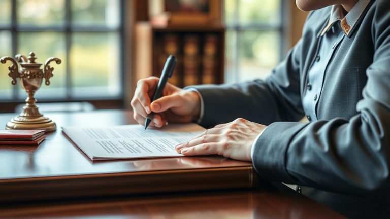 signature d un acte notari chez le notaire