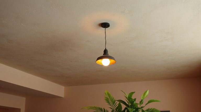 Pose de suspentes sur plafond béton