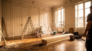 Renovation d un appartement ancien avant mise en location