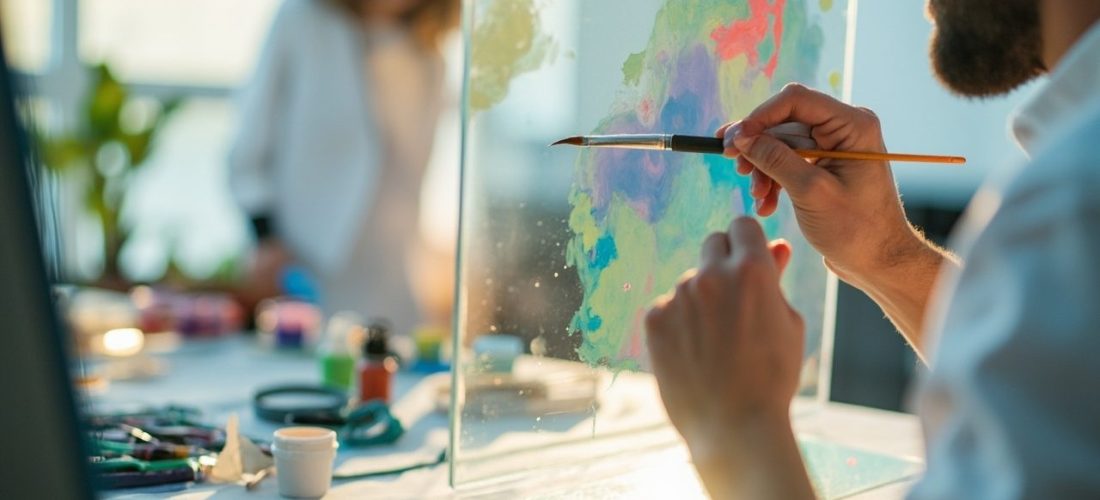 peindre sur vitre: astuces et méthode sans traces, faciles