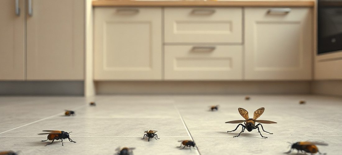 piege a insectes en carton pose au sol contre une