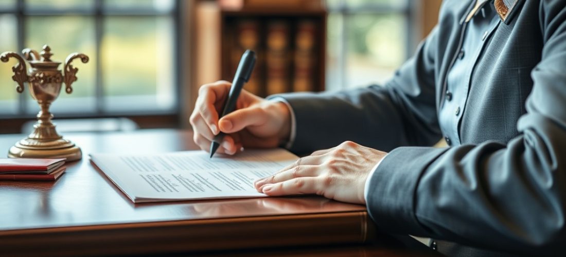 signature d un acte notari chez le notaire