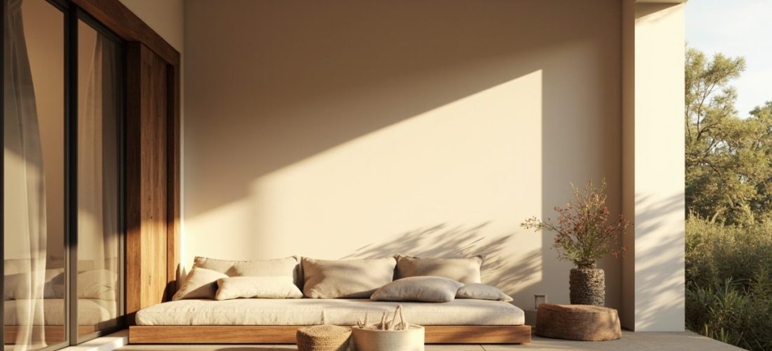 véranda avec mur plein: isolation, silence et confort